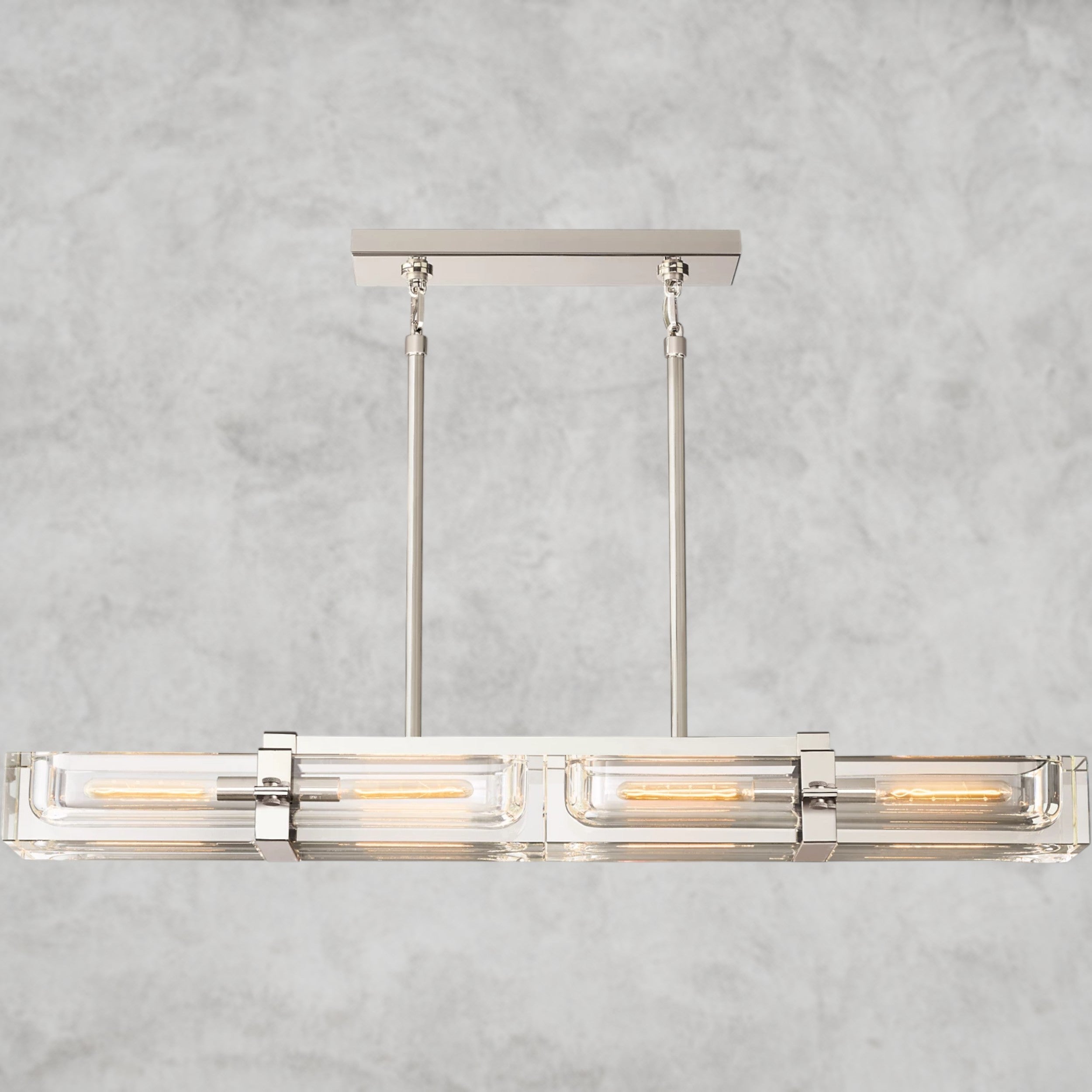 Savile Linear Chandelier 24", 48", 72"